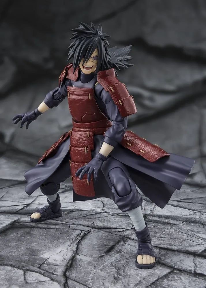 Naruto Shippuden S.H.Figuarts Action Figure Madara Uchiha Legend of Darkness 17 cm